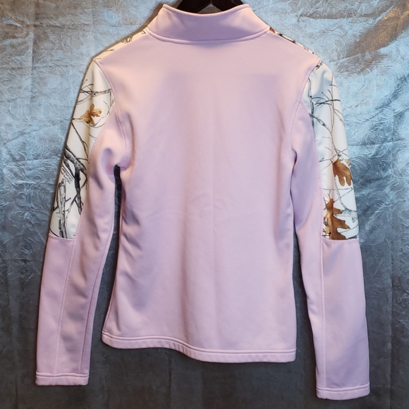 Camo Zip-up Pullover - Picture 2 of 14